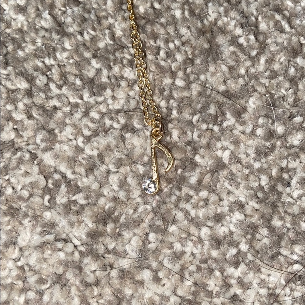 Music Note Necklace